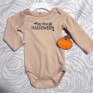 BNWT Chickpea Halloween Baby Onesie